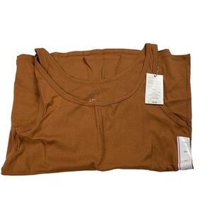 A‎ New Day Brown Tank Top - Women’s XXL